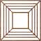 Ekena Millwork Raven Wood Fretwork Pierced Ceiling Medallion, Walnut, 20"OD x 7 3/8"ID x 3/8"T CMWP20X20X0375RAWA - alternate 3